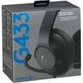 Logitech G433 triple black - Schwarz