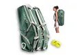 Otaro Tennistasche Racquet Bag für 4-8 Schläger, 82 Liter Tennis Tasche mit Schuhfach (Innovativ & durchdacht für die gesamte Ausrüstung, mit Thermo-Schlägerfach, Laptopfach & isoliertem Getränkefach), wasserabweisende Tennistasche für Herren & Damen