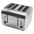 Little balance 4-Scheiben-Toaster Premiuum Inox Edelstahl - Silber