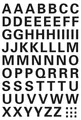 HERMA 4158 Sticker Etiketten Buchstaben A-Z 10mm wetterfest