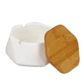 Aschenbecher Windaschenbecher Zigarettenhalter geometrisch 400 g Tischascher