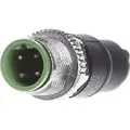 M12-Stecker gerade Abschlusswiderstand 7000-14041-0000000