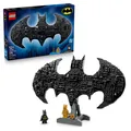 LEGO 76330 DC Batman Logo, 2 Minifiguren, Digitale Freischaltfunktion