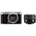 Fujifilm X-M5 silber mit FUJINON XC 15-45mm F3.5-5.6 OIS PZ 16900771