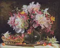 Malen nach Zahlen - Blumenstrauß mit Kirschen - Meisterklasse Premium Schipper