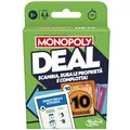 Hasbro Gaming Monopoly Deal, Kartenspiel für 2-5 Spieler, Spiel für Kinder und Mädchen ab 8 Jahren, kompakter Spaß für die ganze Familie, Geschenkidee für Festivals