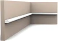 Orac Decor PX209 Rahmen Wand Polystyrol Innen Außen Weiß 200x1x1,8 cm