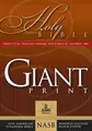 Giant Print Bible-NASB-Handy-Size [Large Print] by Dr Warren Patrick Baker