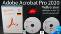 Adobe Acrobat Pro 2020 Vollversion Box CD 2 Win/Mac kommerziell Handbuch OVP NEU