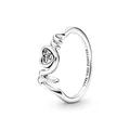 PANDORA Damen Ring "MOM mit Herz" Silber mit Zirkonia 191149C01 191149C01-56