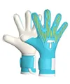 T1TAN Rebel 2.0 Sky Blue Junior - Torwarthandschuhe Kinder - Die Handschuhe für Kinder und Fußball - Größe 5