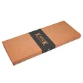 Schamottplatte 500 x 200 x 30 mm - rötliche Farbe - Lebensmittelecht - Schamottsteine - Schamotteplatte - Schamott - Feuerraum Auskleidung - Pizzastein - Backstein - Brotbackstein