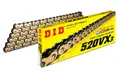 Kette DID X-Ring 520VX3 120 Clipschloss FJ gold schwarz (5/8 x 1/4 x 10,16)