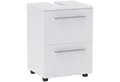 HOMCOM Waschbeckenunterschrank Kompakter Badezimmer-Unterschrank (mit Schublade und Einzeltür, 1-St., für wandmontiertes Waschbecken) 41,5 x 35,5 x 59 cm, Weiß