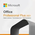 Microsoft Office 2021 Professional Plus Open License, Terminalserver, Volumenlizenz
