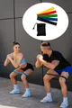 Fitnessband Gymnastikband Widerstandsbänder Fitness Klimmzüge Strechband 5er Set