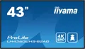 iiyama IIYAMA LH4360UHS-B2AG 43inch 3840x2160 UHD VA panel 25perc 500cd/m Landscape and Portrait (LH4360UHS-B2AG)