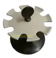 Stempelhalter Trodat 3008 Stempelträger schwarz grau für 8 Stempel