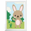 Ravensburger CreArt Süßer Hase Malen nach Zahlen Mal-Set Kinder ab 7 Jahren