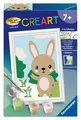 CreArt Süßer Hase - Malen nach Zahlen von Ravensburger