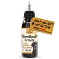 Ohrentropfen für Hunde Ohrenmilbenöl Hund mit ManukaÖl bei Hefepilz und Ohrm...