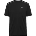 Nike Miler Funktionsshirt Herren in black-reflective silv, Größe XL