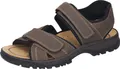 Rieker Herren Sandale braun, Herren:44 EU