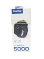 Hama Fit Watch 5000 Smartwatch Telefunktion schwarz Unisex IP68 #KT6313M-Ü