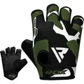 RDX Trainingshandschuhe RDX Fitness Handschuhe, Trainingshandschuhe, Workout Handgelenkschutz LARGE