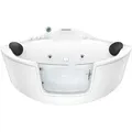 Acquavapore - Whirlpool Pool Badewanne Eckwanne Wanne W60-th 140x140cm Mit Tür Walk-in-pool Passive Schlauch-reinigung