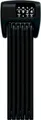 ABUS Zahlen-Faltschloss Bordo Combo 6000C/90 BK SH  schwarz Länge 900 mm