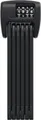 ABUS BORDO Combo™ 6000C/90 BK + Halter SH Level 10 Faltschloss Zahlencode