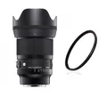 Sigma Art 50mm 1.4 DG DN für Sony E-Mount + V.M.C. Slim UV Filter 72mm