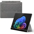 Microsoft Surface Pro 11 for Business Copilot+PC i5U 16GB 256GB inkl. Pro Keyboard mit Stiftaufbewahrung platin - 16GB - 256GB - i5U-2 - platin