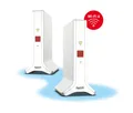 FRITZ!Mesh Set 4200 2er Pack WiFi 6E Router Dual-Band (2,4 GHz/5 GHz)