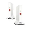 Fritz!Mesh Set 4200 2er-Set (2X Fritz!Repeater, ideal für Internetrouter oder Glasfasermodem (ONT), WLAN-Abdeckung für 3-5 Räume, Triband Wi-Fi 6 mit bis zu 4.200 MBit/s, deutschsprachige Version)