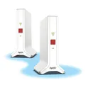 AVM FRITZ!Mesh Set 4200 2er-Set - Für bestes WLAN überall, Triband Wi-Fi 6