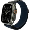  neuwertig - Watch Ultra 2 - 49 mm - Titan - Alpine Loop - Stoff - Blau - Bandgröße S