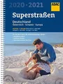 ADAC SuperStraßen Deutschland 1:200 000 (Atlas) mit Österreich Buch ADAC