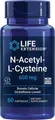 Life Extension N-Acetyl-L-Cysteine 600 mg – 60 Kapseln (315 EUR/kg)