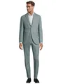 Steffen Klein Herren Designer Anzug - Slim Fit - Größe 48 - Zweiteiler Business Anzug - Salbei