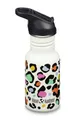 Kindertrinkflasche Klean Kanteen - Leopard Print , 355 ml, inkl. Namensgravur