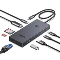 UGREEN Revodok Pro 1091 USB C Hub, 10Gbps USB C Adapter mit 4K HDMI, Gigabit Ethernet, USB 3.2 10Gbps Datenports, SD/TF Kartenleser, PD 100W Kompatibel mit MacBook Neo, Surface, iPad Pro usw.