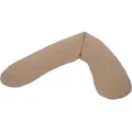 Theraline Stillkissen "Das Original" Microperlen inkl. Bezug 190 cm, Farbe: 131 Blättertanz taupe
