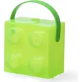 Room Copenhagen Aufbewahrungsbox LEGO Box mit Griff - Aufbewahrungsbox von Room Copenhagen (Box, Aufbewahrungsbox für LEGO, hellgrün/transparent) grün
