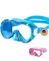 AQUAZON Taucherbrille KIDS, Schnorchelbrille für Kinder 3-7 Jahre