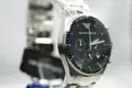 ARMANI Herrenuhr Chronograph AR0585 TOP LUXUS Uhr schwarz Datum Edelstahl NEU