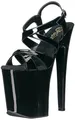Pleaser Damen Xtreme-872 Plateausandalen, Schwarz (Schwarz), 38 EU