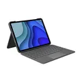 Logitech Folio Touch iPad Hülle Tastatur, Trackpad und Smart Connector für 11 Zoll iPad Pro (Modell: A1980, A2013, A1934, A1979, A2228, A2068, A2230, A2231) Italienisches QWERTY-Layout Grafit