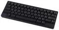 HHKB HYBRID Tastatur PD-KB800BN, Tastenkappen ohne Beschriftung, Professionelle Mechanische 60% Tastatur, Bluetooth, USB-C (Holzkohlenschwarz)